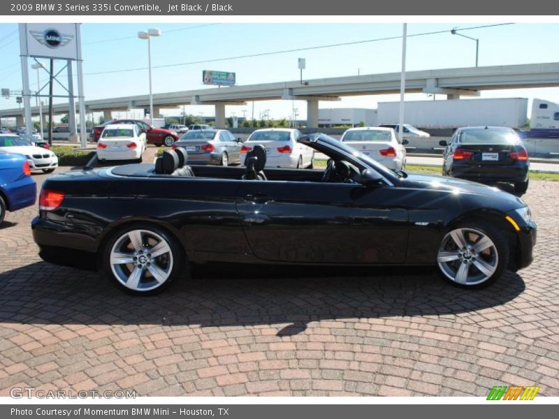 Jet Black / Black 2009 BMW 3 Series 335i Convertible