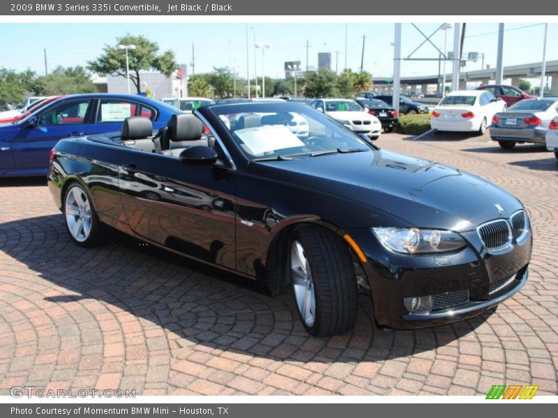 Jet Black / Black 2009 BMW 3 Series 335i Convertible