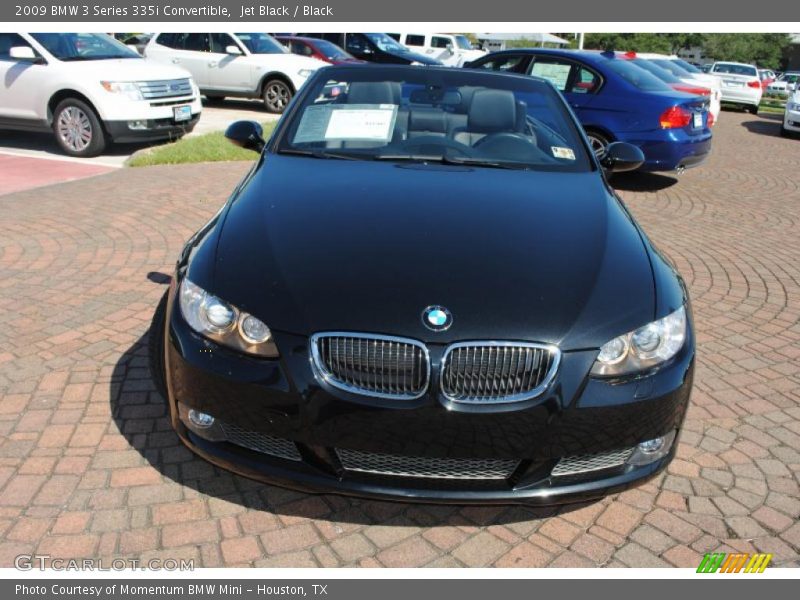 Jet Black / Black 2009 BMW 3 Series 335i Convertible