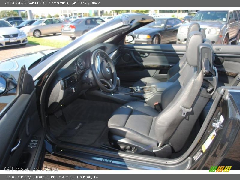 Jet Black / Black 2009 BMW 3 Series 335i Convertible
