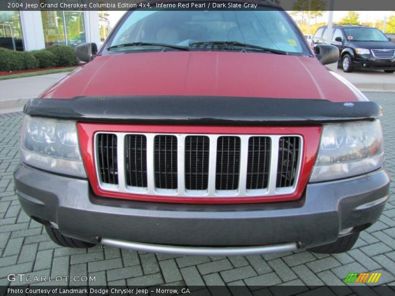 Inferno Red Pearl / Dark Slate Gray 2004 Jeep Grand Cherokee Columbia Edition 4x4