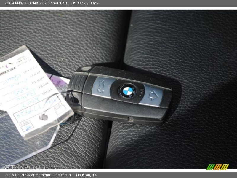 Jet Black / Black 2009 BMW 3 Series 335i Convertible