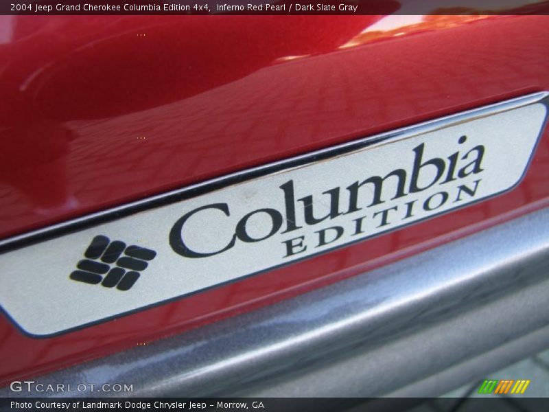  2004 Grand Cherokee Columbia Edition 4x4 Logo