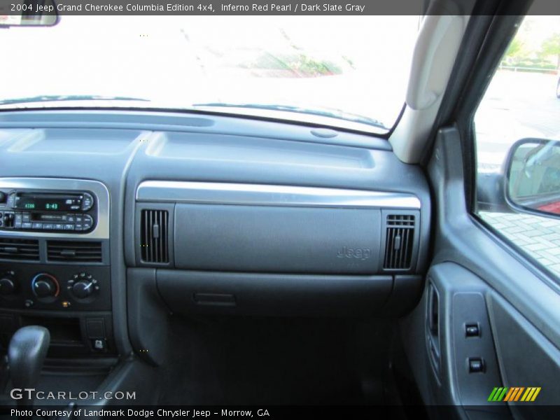 Inferno Red Pearl / Dark Slate Gray 2004 Jeep Grand Cherokee Columbia Edition 4x4