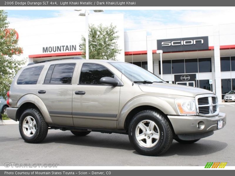 Light Khaki Metallic / Dark Khaki/Light Khaki 2006 Dodge Durango SLT 4x4