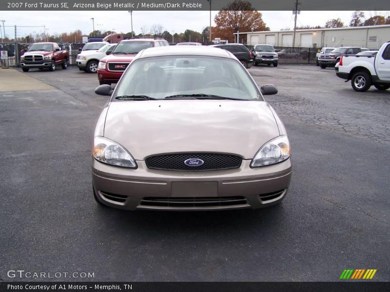 Arizona Beige Metallic / Medium/Dark Pebble 2007 Ford Taurus SE