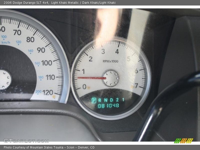Light Khaki Metallic / Dark Khaki/Light Khaki 2006 Dodge Durango SLT 4x4