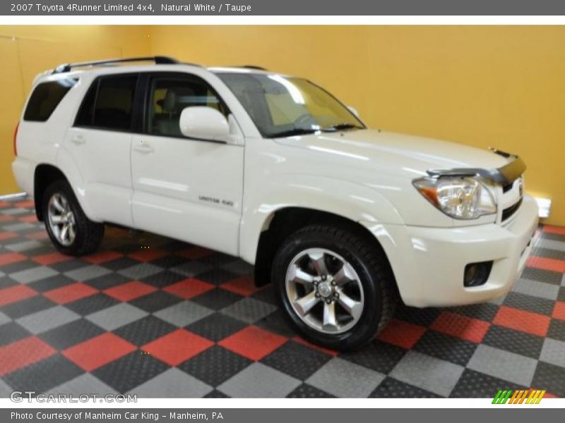 Natural White / Taupe 2007 Toyota 4Runner Limited 4x4