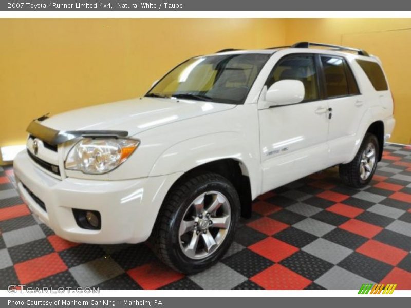Natural White / Taupe 2007 Toyota 4Runner Limited 4x4