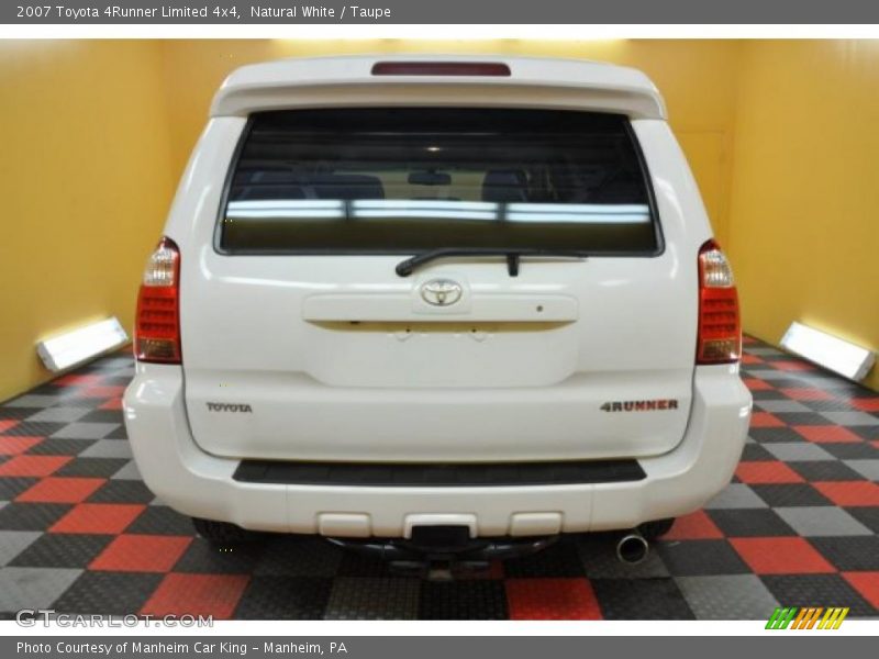 Natural White / Taupe 2007 Toyota 4Runner Limited 4x4