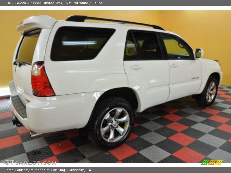 Natural White / Taupe 2007 Toyota 4Runner Limited 4x4