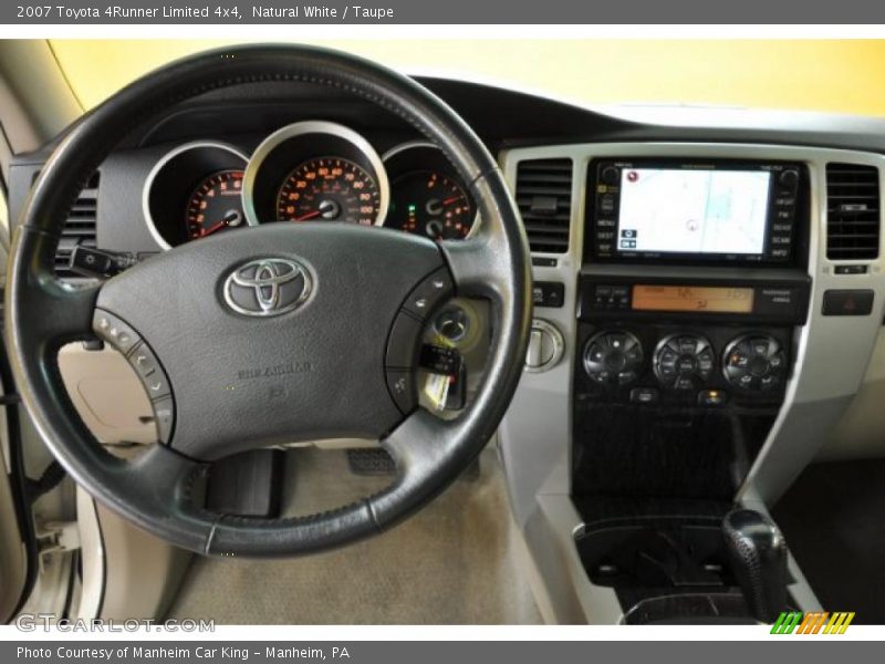 Natural White / Taupe 2007 Toyota 4Runner Limited 4x4