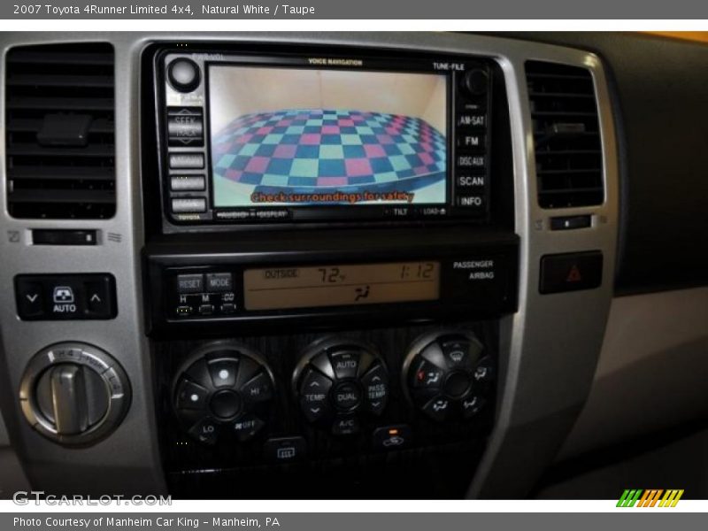 Natural White / Taupe 2007 Toyota 4Runner Limited 4x4