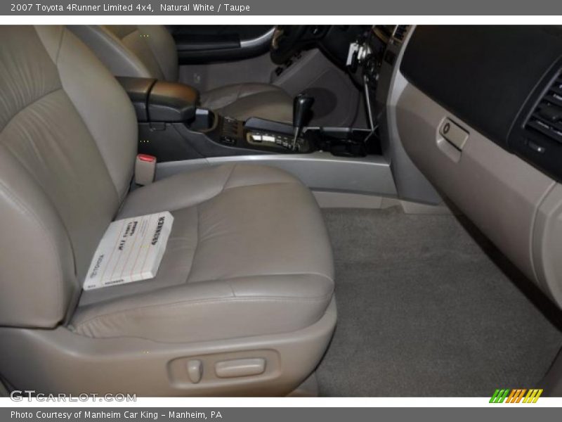 Natural White / Taupe 2007 Toyota 4Runner Limited 4x4