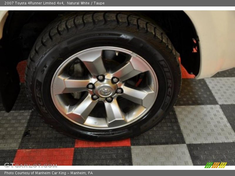 Natural White / Taupe 2007 Toyota 4Runner Limited 4x4