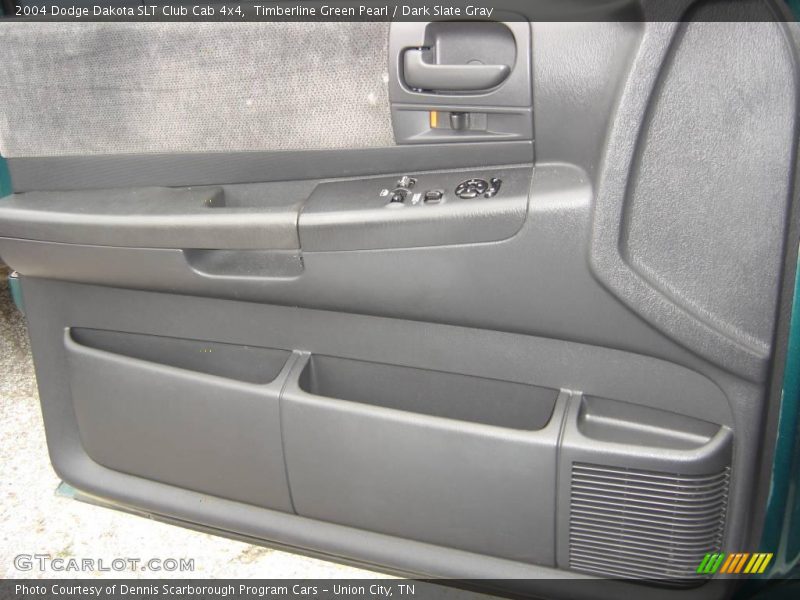 Timberline Green Pearl / Dark Slate Gray 2004 Dodge Dakota SLT Club Cab 4x4