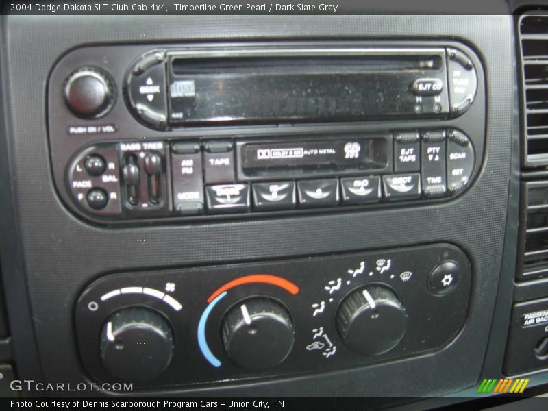 Timberline Green Pearl / Dark Slate Gray 2004 Dodge Dakota SLT Club Cab 4x4
