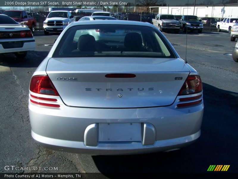 Bright Silver Metallic / Dark Slate Grey 2006 Dodge Stratus SXT Sedan