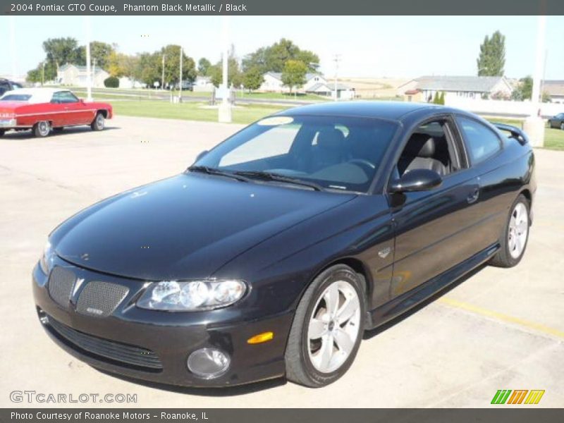 Phantom Black Metallic / Black 2004 Pontiac GTO Coupe