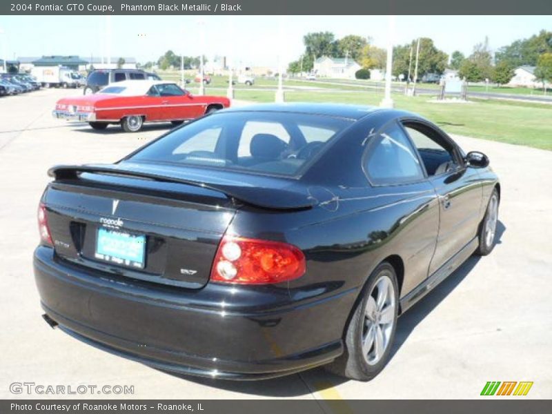 Phantom Black Metallic / Black 2004 Pontiac GTO Coupe