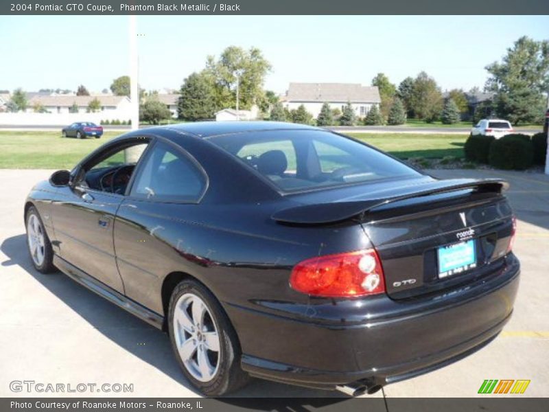 Phantom Black Metallic / Black 2004 Pontiac GTO Coupe