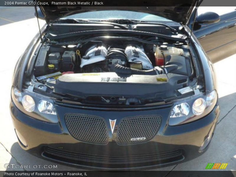 Phantom Black Metallic / Black 2004 Pontiac GTO Coupe