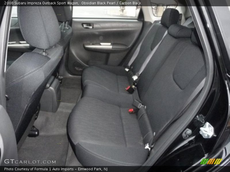 Obsidian Black Pearl / Carbon Black 2008 Subaru Impreza Outback Sport Wagon