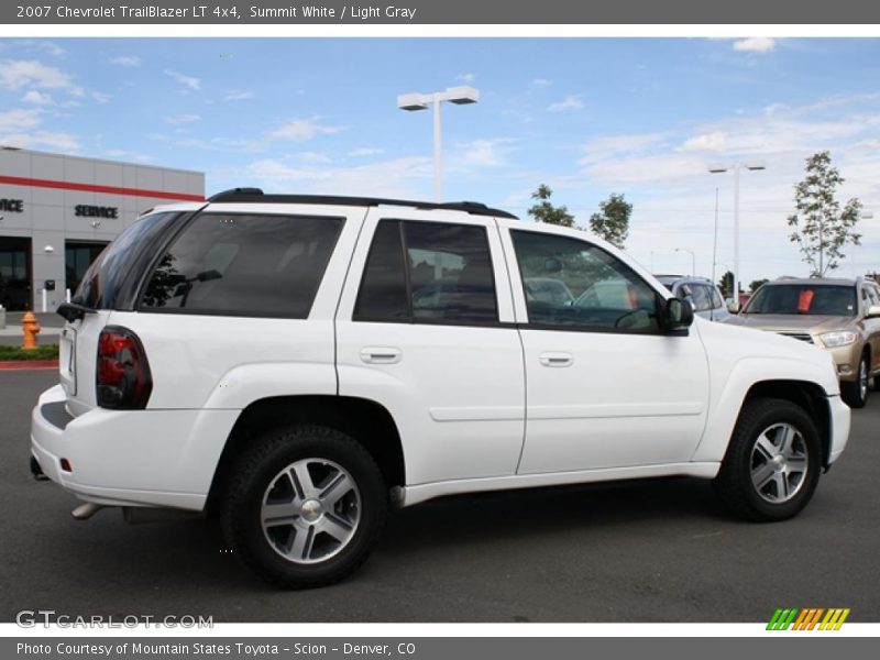 Summit White / Light Gray 2007 Chevrolet TrailBlazer LT 4x4