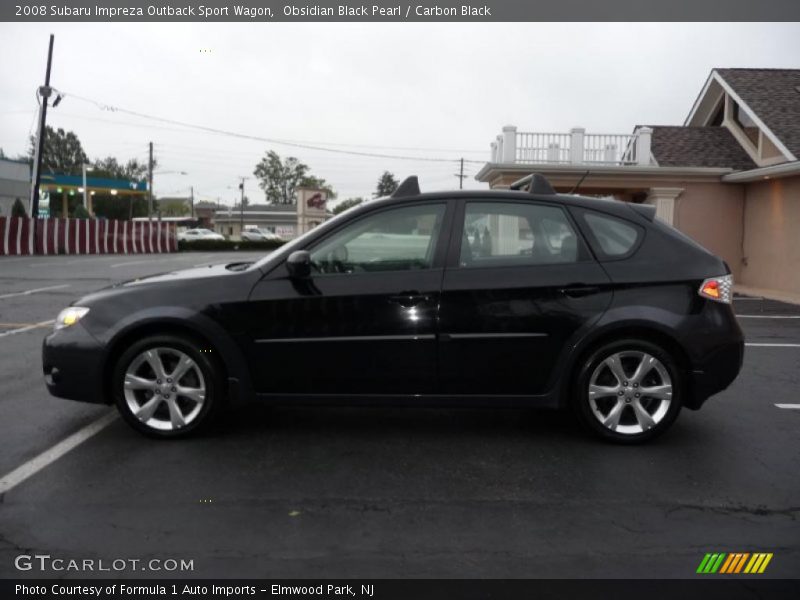 Obsidian Black Pearl / Carbon Black 2008 Subaru Impreza Outback Sport Wagon
