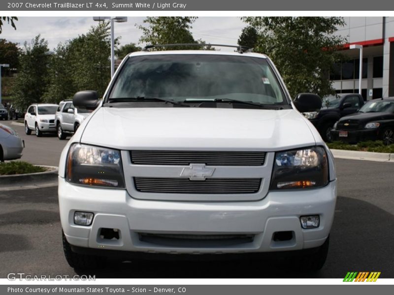 Summit White / Light Gray 2007 Chevrolet TrailBlazer LT 4x4