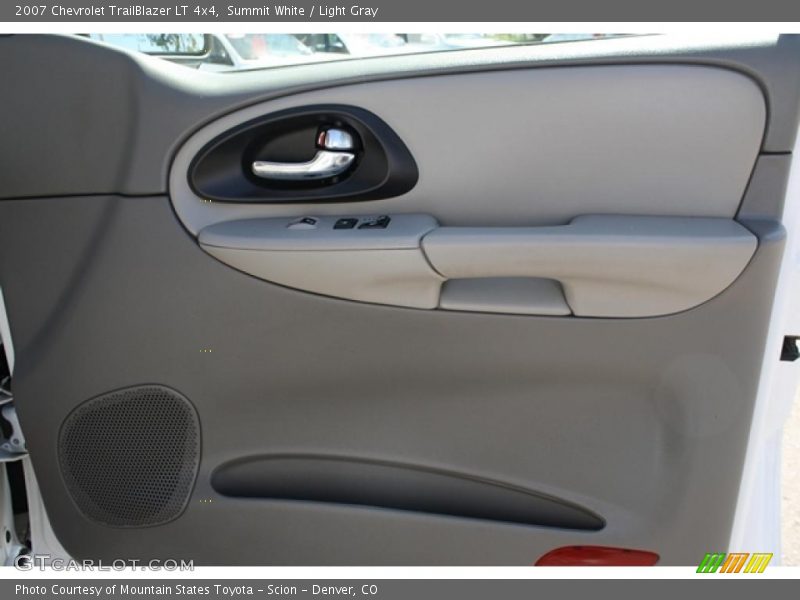 Summit White / Light Gray 2007 Chevrolet TrailBlazer LT 4x4