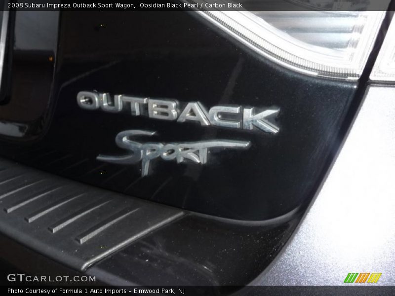 Obsidian Black Pearl / Carbon Black 2008 Subaru Impreza Outback Sport Wagon