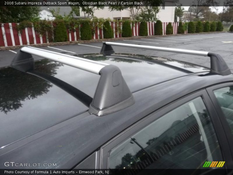 Obsidian Black Pearl / Carbon Black 2008 Subaru Impreza Outback Sport Wagon