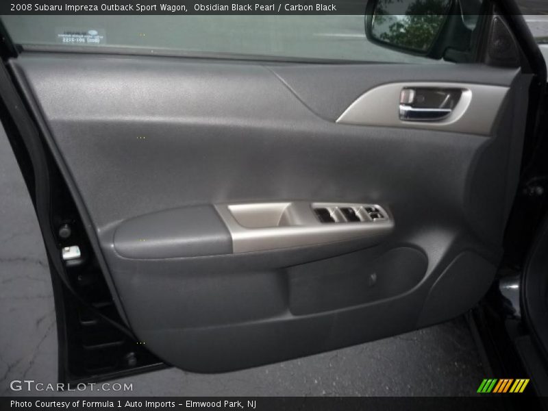 Obsidian Black Pearl / Carbon Black 2008 Subaru Impreza Outback Sport Wagon