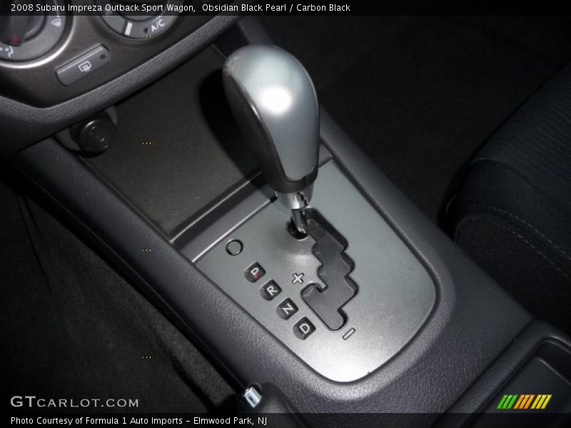 Obsidian Black Pearl / Carbon Black 2008 Subaru Impreza Outback Sport Wagon