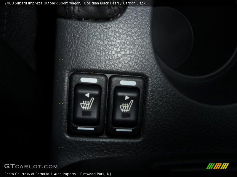 Obsidian Black Pearl / Carbon Black 2008 Subaru Impreza Outback Sport Wagon