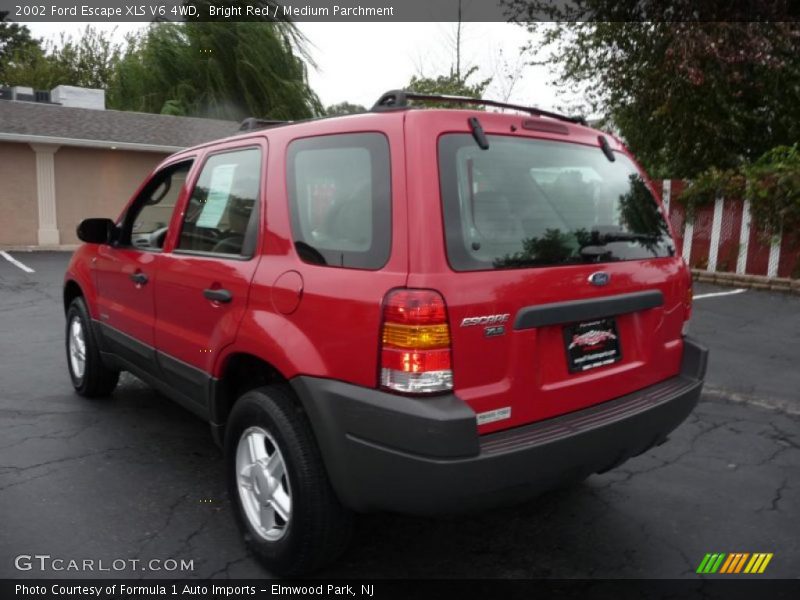 Bright Red / Medium Parchment 2002 Ford Escape XLS V6 4WD