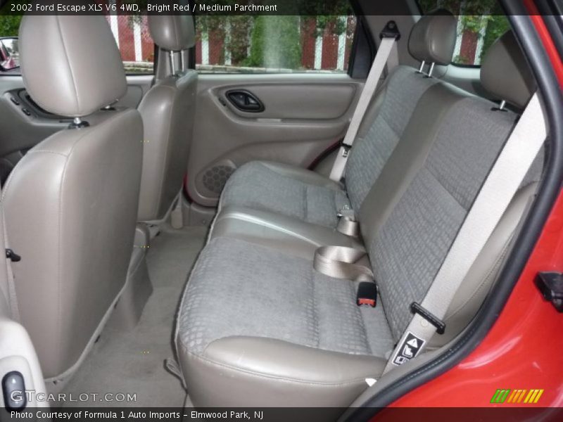 Bright Red / Medium Parchment 2002 Ford Escape XLS V6 4WD