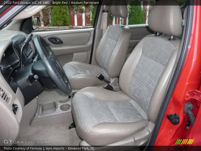  2002 Escape XLS V6 4WD Medium Parchment Interior