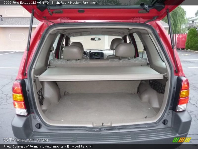 Bright Red / Medium Parchment 2002 Ford Escape XLS V6 4WD