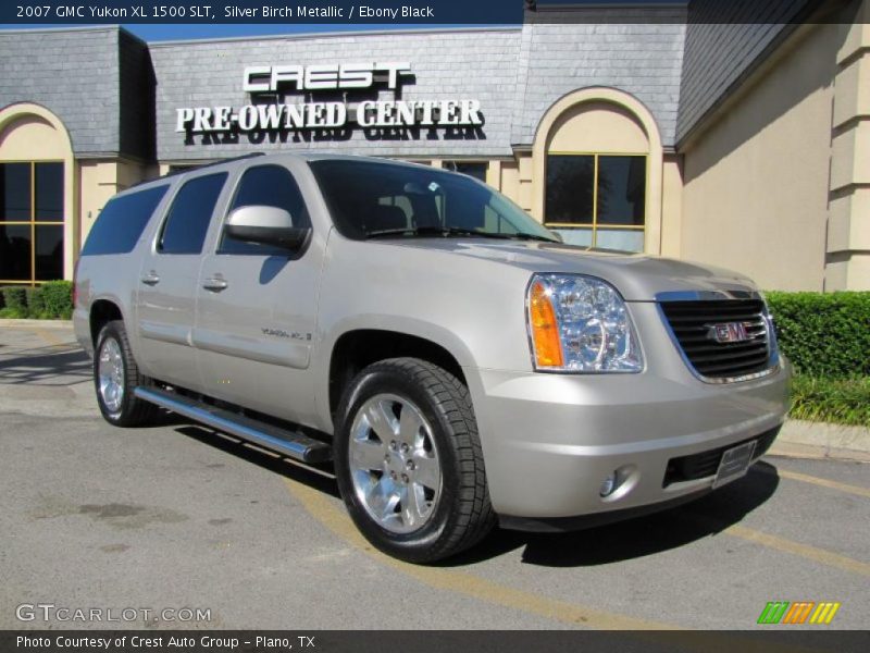 Silver Birch Metallic / Ebony Black 2007 GMC Yukon XL 1500 SLT
