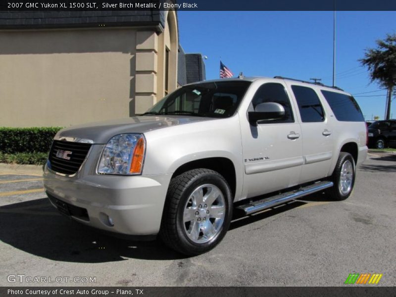 Silver Birch Metallic / Ebony Black 2007 GMC Yukon XL 1500 SLT