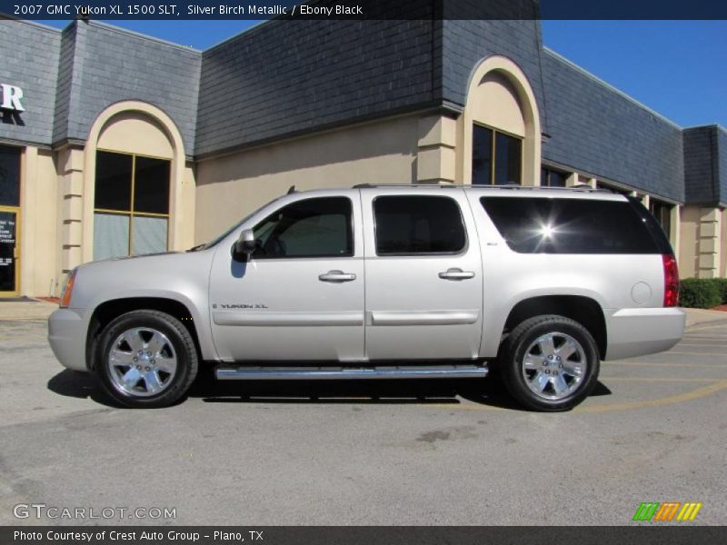 Silver Birch Metallic / Ebony Black 2007 GMC Yukon XL 1500 SLT