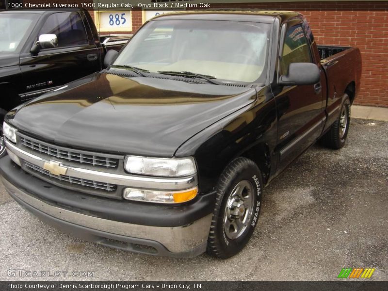 Onyx Black / Medium Oak 2000 Chevrolet Silverado 1500 Regular Cab