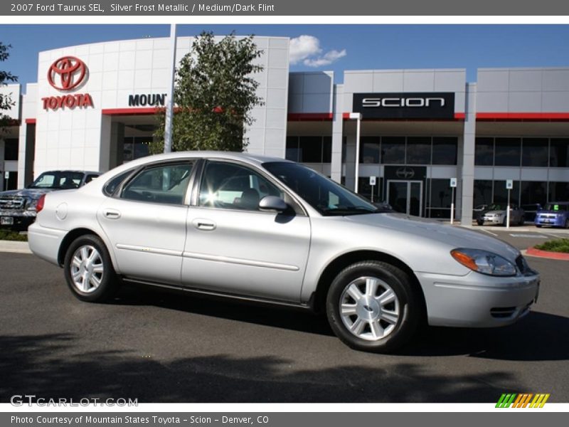 Silver Frost Metallic / Medium/Dark Flint 2007 Ford Taurus SEL