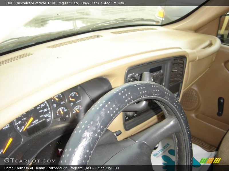 Onyx Black / Medium Oak 2000 Chevrolet Silverado 1500 Regular Cab
