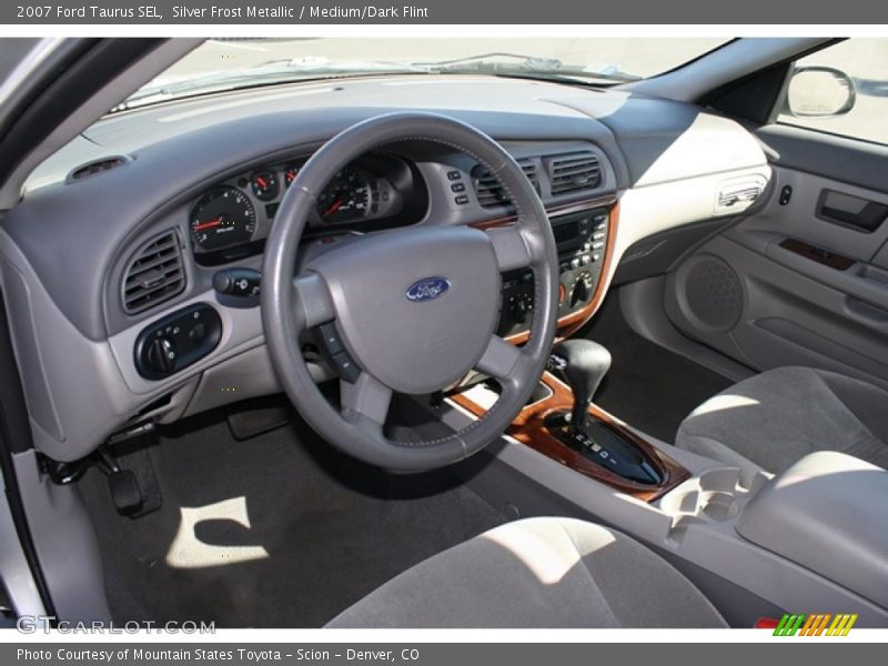 Silver Frost Metallic / Medium/Dark Flint 2007 Ford Taurus SEL
