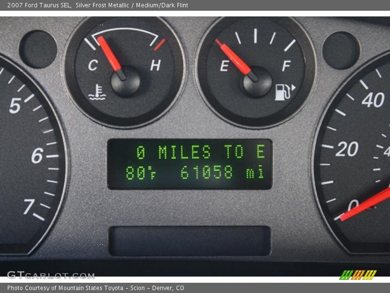 Silver Frost Metallic / Medium/Dark Flint 2007 Ford Taurus SEL
