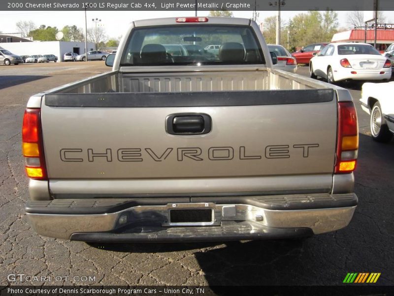Light Pewter Metallic / Graphite 2000 Chevrolet Silverado 1500 LS Regular Cab 4x4