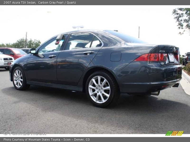 Carbon Gray Pearl / Quartz 2007 Acura TSX Sedan